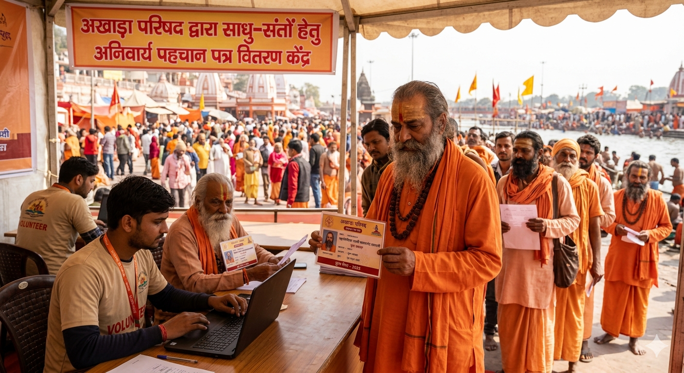 कुंभ मेलों में साधु-संतों के लिए पहचान पत्र अनिवार्य, अखाड़ा परिषद का बड़ा फैसला