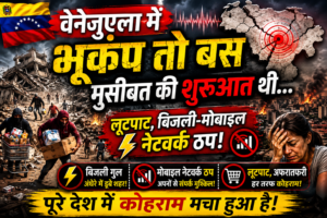 वेनेजुएला में भूकंप तो बस मुसीबत की शुरुआत थी… लूटपाट, बिजली-मोबाइल नेटवर्क ठप, यूं समझिए कोहराम मचा हुआ है