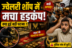 ज्वेलरी शॉप में मचा हड़कंप !