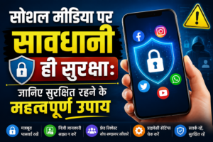 सोशल मीडिया पर सावधानी ही सुरक्षा: जानिए सुरक्षित रहने के महत्वपूर्ण उपाय